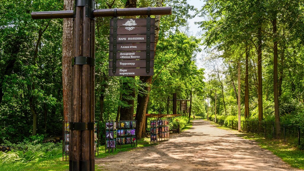 Городской дендропарк Волхонка